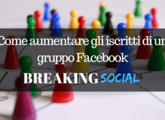 Come aumentare gli iscritti di un gruppo Facebook Aumentare iscritti gruppo Facebook