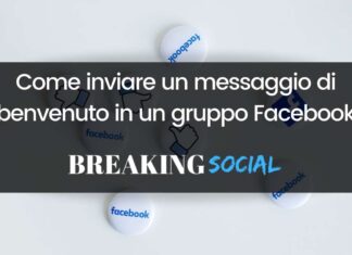 Come inviare un messaggio di benvenuto in un gruppo Facebook Come inviare un messaggio di benvenuto in un gruppo Facebook