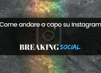 Come andare a capo su Instagram Come andare a capo su Instagram