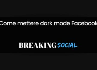 Come mettere Facebook nero