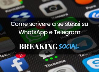 Come scrivere a se stessi su WhatsApp e Telegram