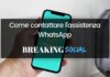 Come contattare WhatsApp, assistenza WhatsApp