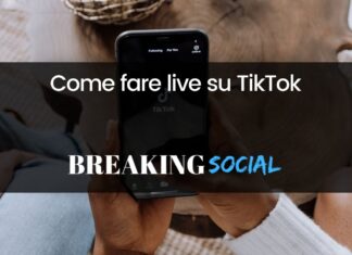 Come fare una live su TikTok Come fare una live su TikTok