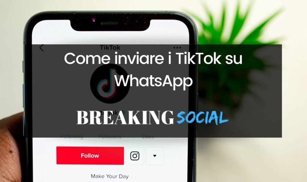 Come inviare i TikTok su WhatsApp