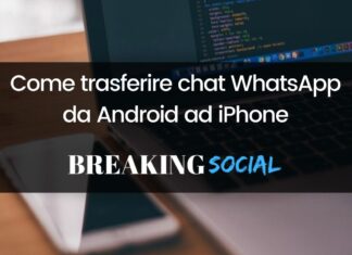 Come trasferire chat WhatsApp da Android ad iPhone Come trasferire chat WhatsApp da Android ad iPhone