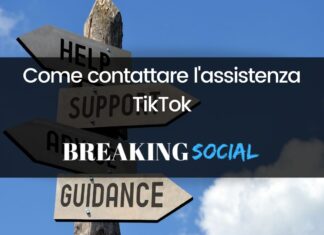 Come contattare assistenza TikTok