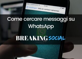 Come cercare messaggi su WhatsApp Come cercare messaggi su WhatsApp