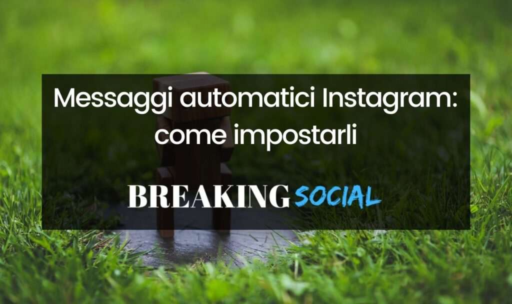 Messaggi automatici Instagram
