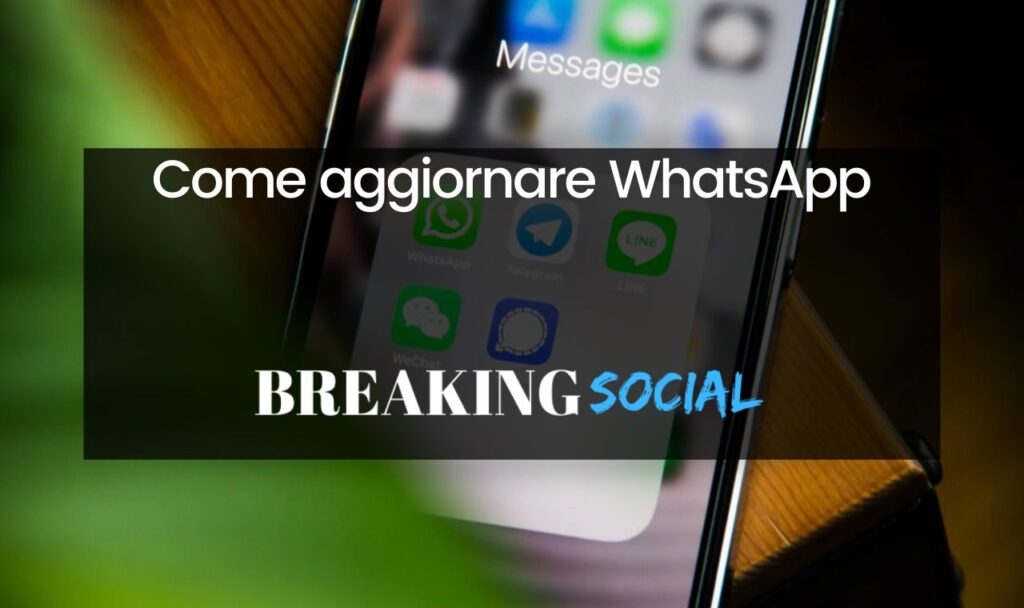Come aggiornare WhatsApp