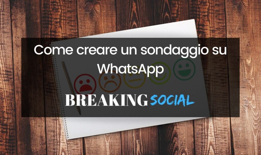 Come creare un sondaggio su WhatsApp