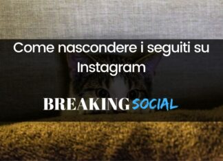 Come nascondere i seguiti su Instagram