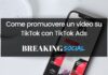Come promuovere un video su TikTok Ads