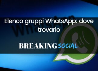 Elenco gruppi WhatsApp