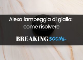 Alexa lampeggia giallo: perché e cosa significa Alexa lampeggia giallo: come risolvere