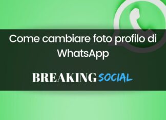 Come cambiare foto profilo WhatsApp Come cambiare foto profilo WhatsApp