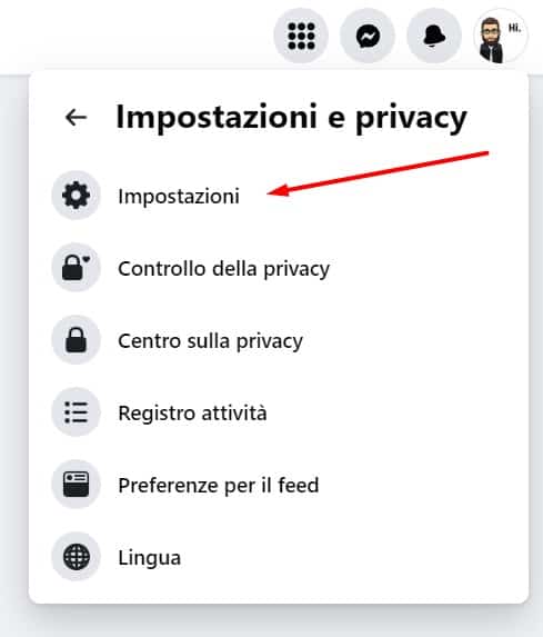 Come cambiare password Facebook