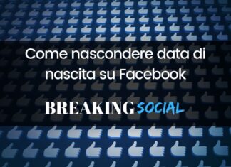 Come togliere la data di nascita da Facebook Come togliere la data di nascita da Facebook