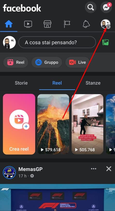 Come vedere tempo trascorso su Facebook