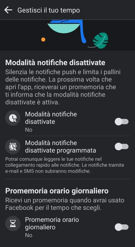 Come vedere tempo trascorso su Facebook