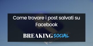 Come trovare post salvati su Facebook