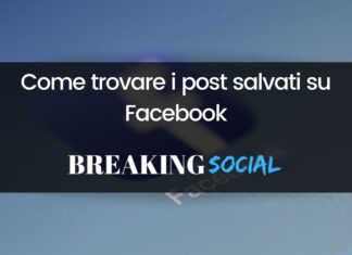 Come trovare post salvati su Facebook Come trovare post salvati su Facebook